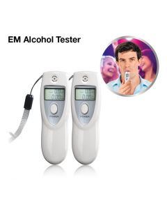 EM Alcohol Tester - Breathalyzer - set of 2