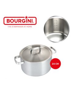 Bourgini Classic Cooking Pan Deluxe 24 cm
