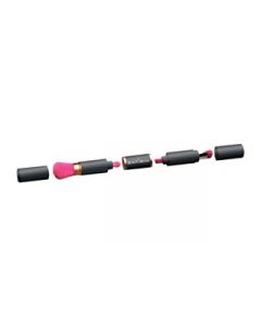 Beauté Brush Zwart/Roze - 4-in-1 beauty tool