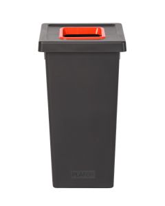 Plafor - Fit Prullenbak 75L – Recycling – Red