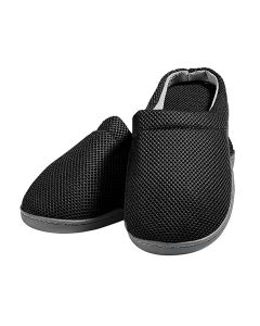 Happy Shoes - Comfort gelslippers - zwart 37/38