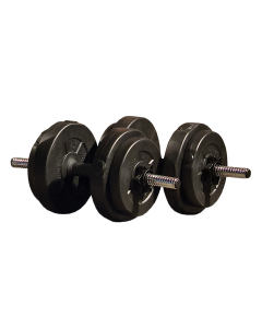 Iron Gym - Verstelbare dumbbellset - 15kg
