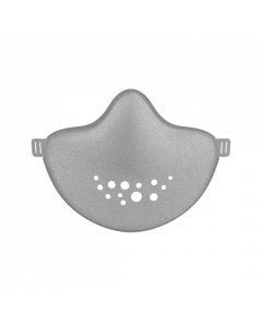 Koziol Community Mask - Organic Grey incl. 1 filter