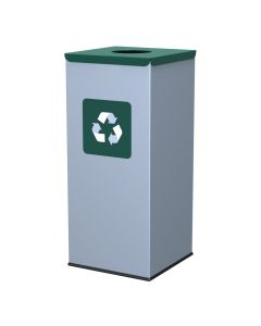 ALDA Eco - Square Waste Bin 60L - Green