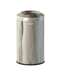 ALDA - Brandwerende afvalbak 20L – RVS